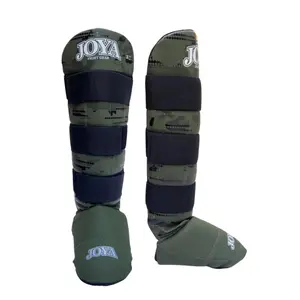 Kickboxing Shin Guards Child Joyagear Camo V2 image-0