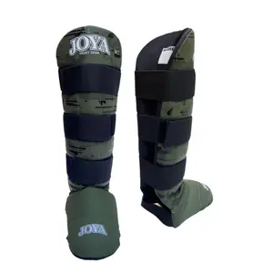 Kickboxing Shin Guards Child Joyagear Camo V2 image-1