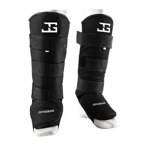 Kickboxing Shin Guards Joyagear Velcro image-0