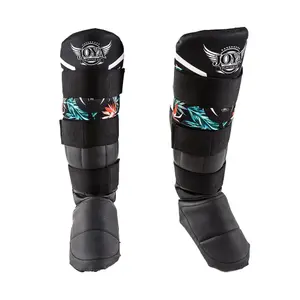 Women's Kickboxing Shin Guards Joyagear Tropical image-0