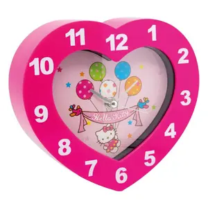 Reloj analógico JOYTOY Sanrio Hello Kitty Heart Shaped image-0