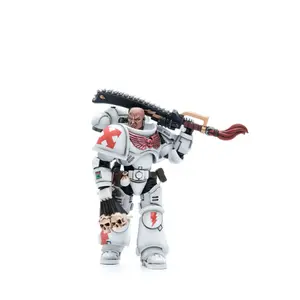 Collectible figurine JOYTOY Warhammer 40k White Scars Assault Intercessor Sergeant Tsendbaatar image-2