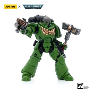 Collectible figurine JOYTOY Warhammer 40k Salamanders Assault Intercessors Sergeant Krajax image-2
