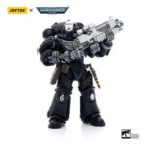 Collectible figurine JOYTOY Warhammer 40k Iron Hands Assault Intercessors Sergeant Bantus image-0