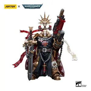 Sběratelská figurka JOYTOY Warhammer 40k Black Templars High Marshal Helbrecht