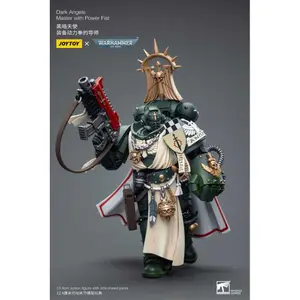 Sběratelská figurka JOYTOY Warhammer 40k Dark Angels Master with Power Fist image-5