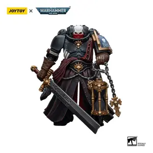 Figurita de coleccionista JOYTOY Warhammer 40k Ultramarines Judiciar image-0