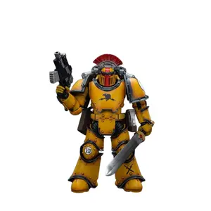 Figurine JOYTOY Warhammer The Horus Heresy 1/18 Imperial Fists Legion MkIII Tactical Squad Sergeant with Power Sword image-0