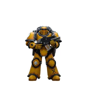 Figurine JOYTOY Warhammer The Horus Heresy 1/18 Imperial Fists Legion MkIII Tactical Squad Legionary with Bolter image-0