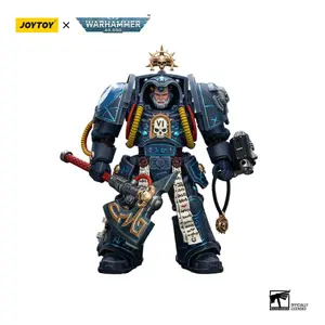 Figurita JOYTOY Warhammer 40k figurine 1/18 Ultramarines Librarian in Terminator Armour image-0