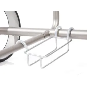 Titanium or stainless steel battery holder JuCad