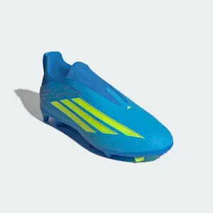 Chaussures de football sans lacets enfant adidas F50 League FG/MG