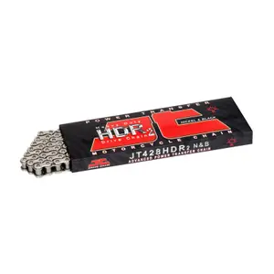 Steel Motorcycle Chain JT Drive Chain 428HDR 428 image-1
