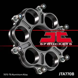 Porte Couronne Moto 6 Silentbloc JT Sprockets Ducati Panigale/Monster image-1