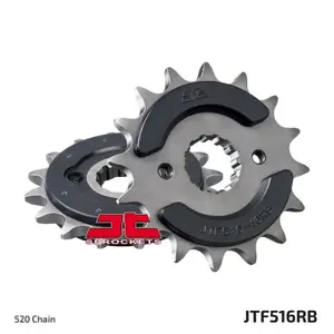 Pignon Motorcycle Steel Noise Reduction JT Sprockets image-1