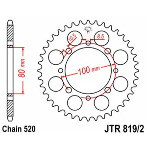 Standard Steel Motorcycle Sprocket JT Sprockets image-0