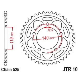 Motorcycle crown JT Sprockets BMW F 750 GS ABS image-0