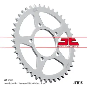 Standard Steel Motorcycle Crown JT Sprockets 525 Benelli Tornado 900 Tre RS image-1