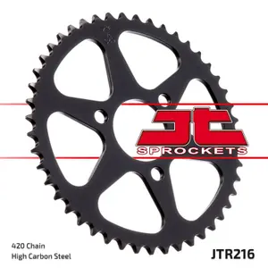 Standard Steel Motorcycle Crown JT Sprockets 420 Honda NSR 50 Auto (AC10) image-1