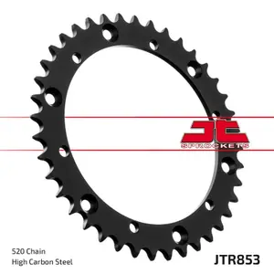 Standard Steel Motorcycle Crown JT Sprockets 520 Derbi 250 DXR / Yamaha WR 250 Z image-1
