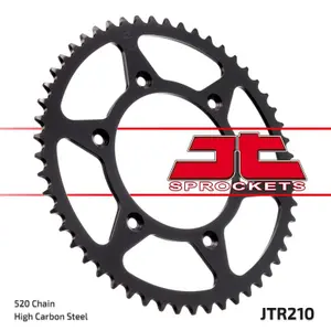Mud-Resistant Steel Motorcycle Crown JT Sprockets 520 Beta RR 200 2T Enduro / Honda CRF 450 X (PE06) image-1