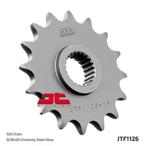 Standard Steel Motorcycle Sprocket JT Sprockets 520 Aprilia Moto 6.5 image-1