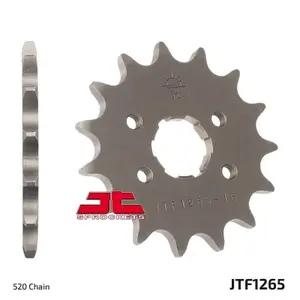 Standard Steel Motorcycle Sprocket JT Sprockets 520 Honda XL 250 S (L250S) image-1