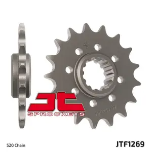 Standard Steel Motorcycle Sprocket JT Sprockets 520 Honda CBR 1000 RR Fireblade SP ABS (SC59) 16T image-1