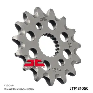 Mud-Resistant Steel Motorcycle Sprocket JT Sprockets 420 Honda CRF 150 R Std Wheels 14/17 (KE03) image-1