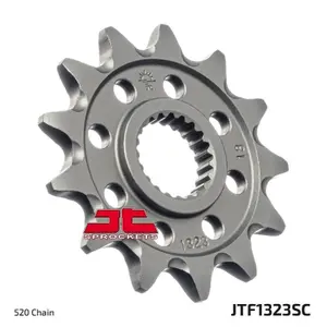 Mud-Resistant Steel Motorcycle Sprocket JT Sprockets 520 HM CRE 125 / Honda CRF 250 X (ME11) 13T image-1