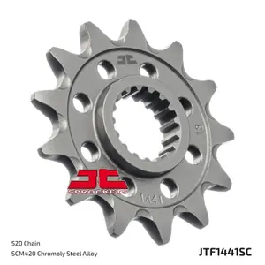 Mud-Resistant Steel Motorcycle Sprocket JT Sprockets 520 Suzuki RMX 450 13T image-1