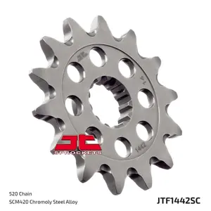 Mud-Resistant Steel Motorcycle Sprocket JT Sprockets 520 Suzuki RM-Z 250 13T image-1