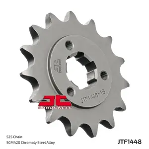 Standard Steel Motorcycle Sprocket JT Sprockets 525 Suzuki DR 650 SE 15T image-1