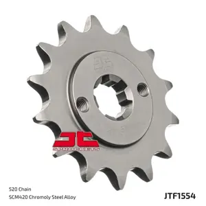 Standard Steel Motorcycle Sprocket JT Sprockets 520 Hyosung GT 250 Comet 12T image-1