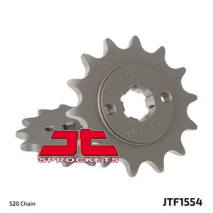 Standard Steel Motorcycle Sprocket JT Sprockets 520 Hyosung GT 250 Comet 13T image-1