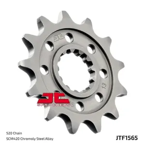 Standard Steel Motorcycle Sprocket JT Sprockets 520 Kawasaki KX 450 F (KX450F) 12T image-1