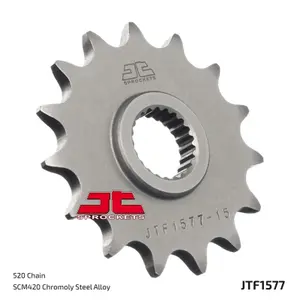 Standard Steel Motorcycle Sprocket JT Sprockets 520 Yamaha XT 600 E (DJ02) 15T image-1