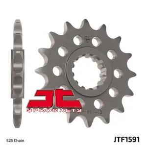 Standard Steel Motorcycle Sprocket JT Sprockets 525 Yamaha TDM 900 ABS (RN18) 16T image-1