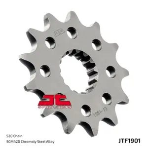 Standard Steel Motorcycle Sprocket JT Sprockets 520 Beta RR 125 2T Enduro 12T image-1