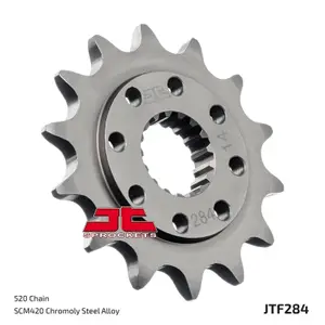Standard Steel Motorcycle Sprocket JT Sprockets 520 HM CRM F450R Supermoto / Honda CRF 450 X (PE06) 12T image-1