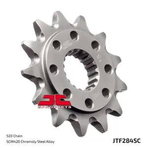 Mud-Resistant Steel Motorcycle Sprocket JT Sprockets 520 HM CRM F450R Supermoto / Honda CR 500 R (PE02) 13T image-1