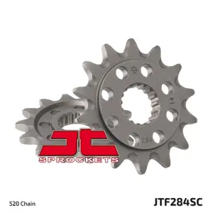 Mud-Resistant Steel Motorcycle Sprocket JT Sprockets 520 HM Motard 450 / Honda CRF 450 X (PE06) 14T image-1