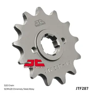 Standard Steel Motorcycle Sprocket JT Sprockets 520 Honda XL 350 R (ND03) 14T image-1