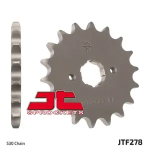 Standard Steel Motorcycle Sprocket JT Sprockets 530 Honda FT 500 (PC07) 15T image-1