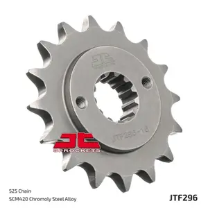 Standard Steel Motorcycle Sprocket JT Sprockets 525 Honda VT 600 C Shadow (PC21) 15T image-1