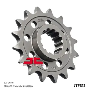 Standard Steel Motorcycle Sprocket JT Sprockets 525 Honda VFR 750 R (RC30) 16T image-1