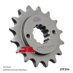 Standard Steel Motorcycle Sprocket JT Sprockets 525 Honda XRV 750 Africa Twin (RD04) 16T image-1