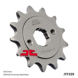 Standard Steel Motorcycle Sprocket JT Sprockets 520 Honda MTX 125 R2 (TC02) 12T image-1