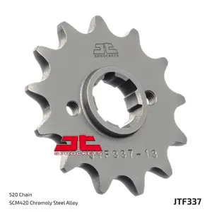 Standard Steel Motorcycle Sprocket JT Sprockets 520 Kawasaki KX 125 (KX125K) / Honda ATC 250 R (TB06) 14T image-1