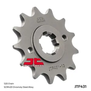 Standard Steel Motorcycle Sprocket JT Sprockets 520 Suzuki RM 400 14T image-1